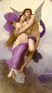 William Adolphe Bouguereau Psyche'nin Kaçırılması